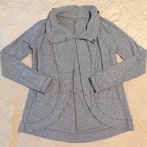 lululemon athletica Gray Rulu Rally Wrap Jacket